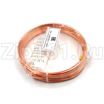 Трубка медная капиллярная 1.87х0.58 (0.71мм - внутрен. диам.) в бухтах 15м