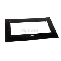 Стекло двери наружное 596x332mm 140063857019 для духовок AEG